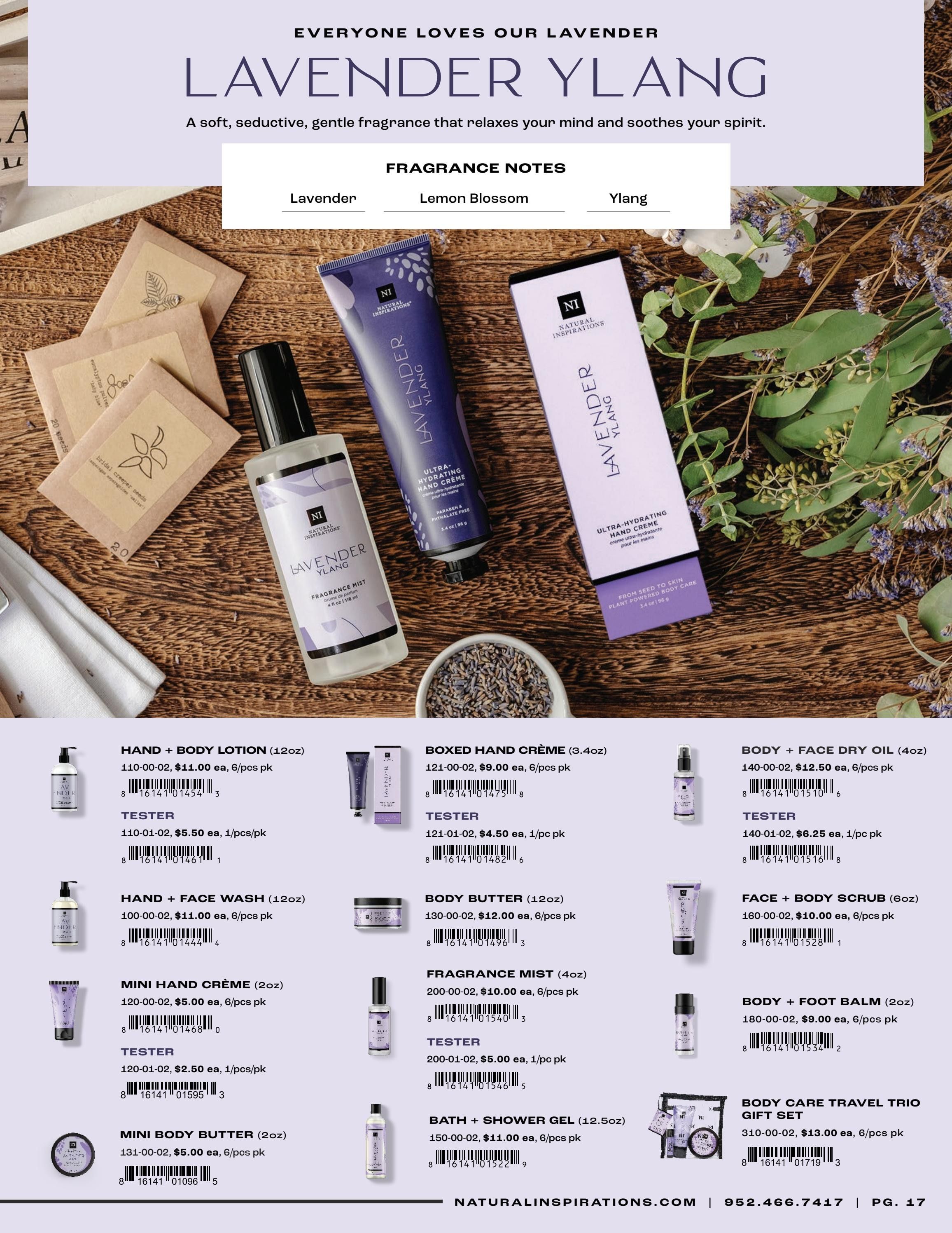 Natural Inspirations Natural Bath and Body Catalog Weekly Ad January 1 - December 31, 2026