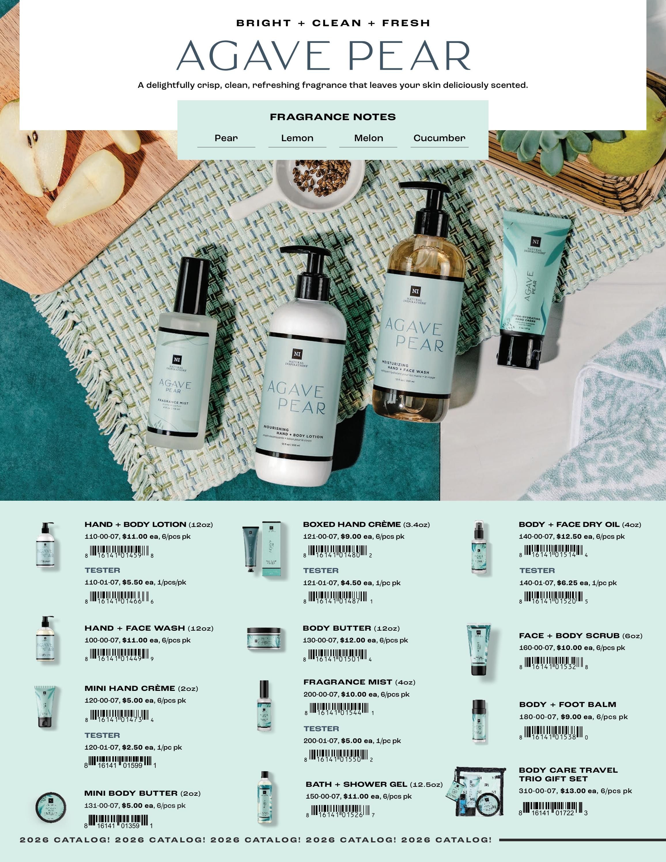 Natural Inspirations Natural Bath and Body Catalog Weekly Ad January 1 - December 31, 2026