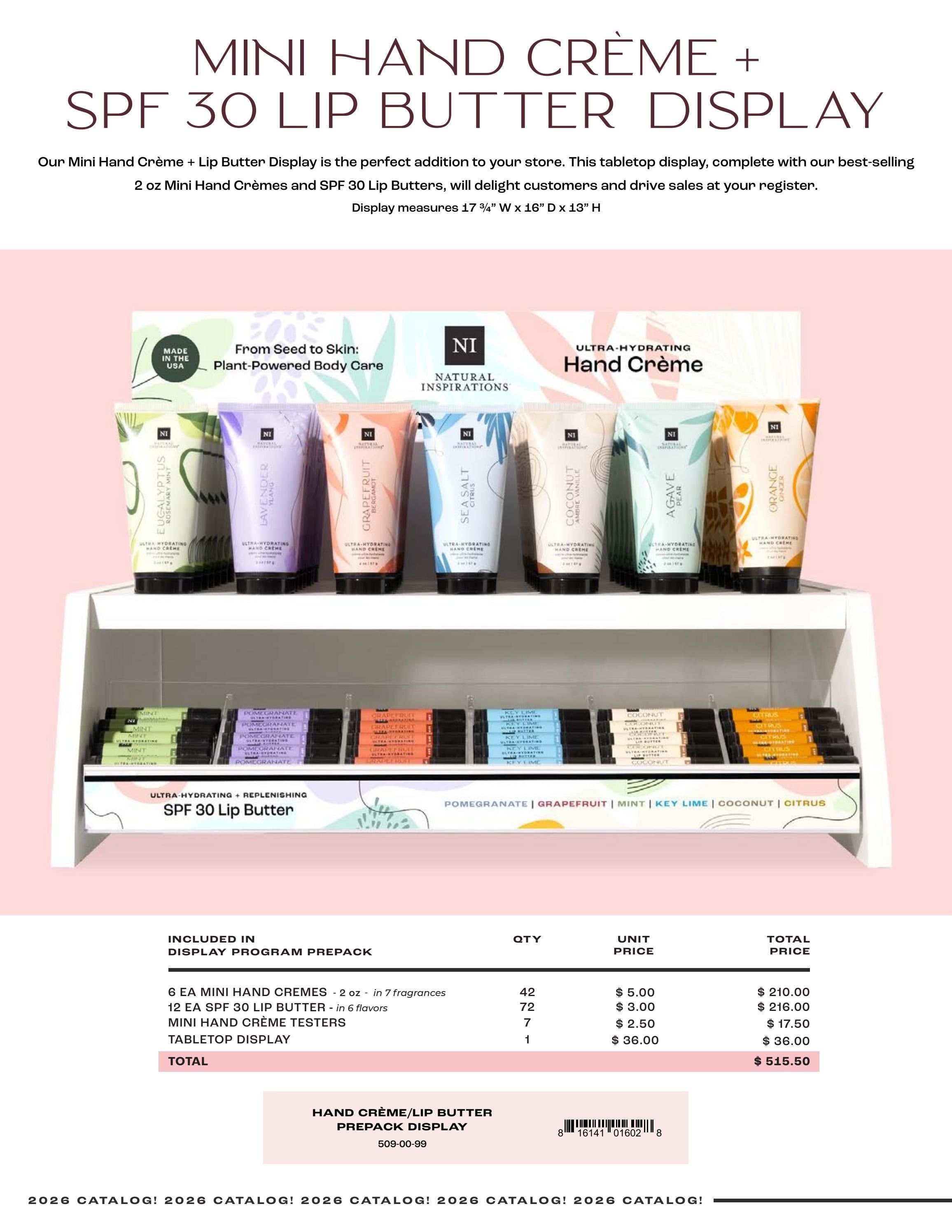 Natural Inspirations Natural Bath and Body Catalog Weekly Ad January 1 - December 31, 2026