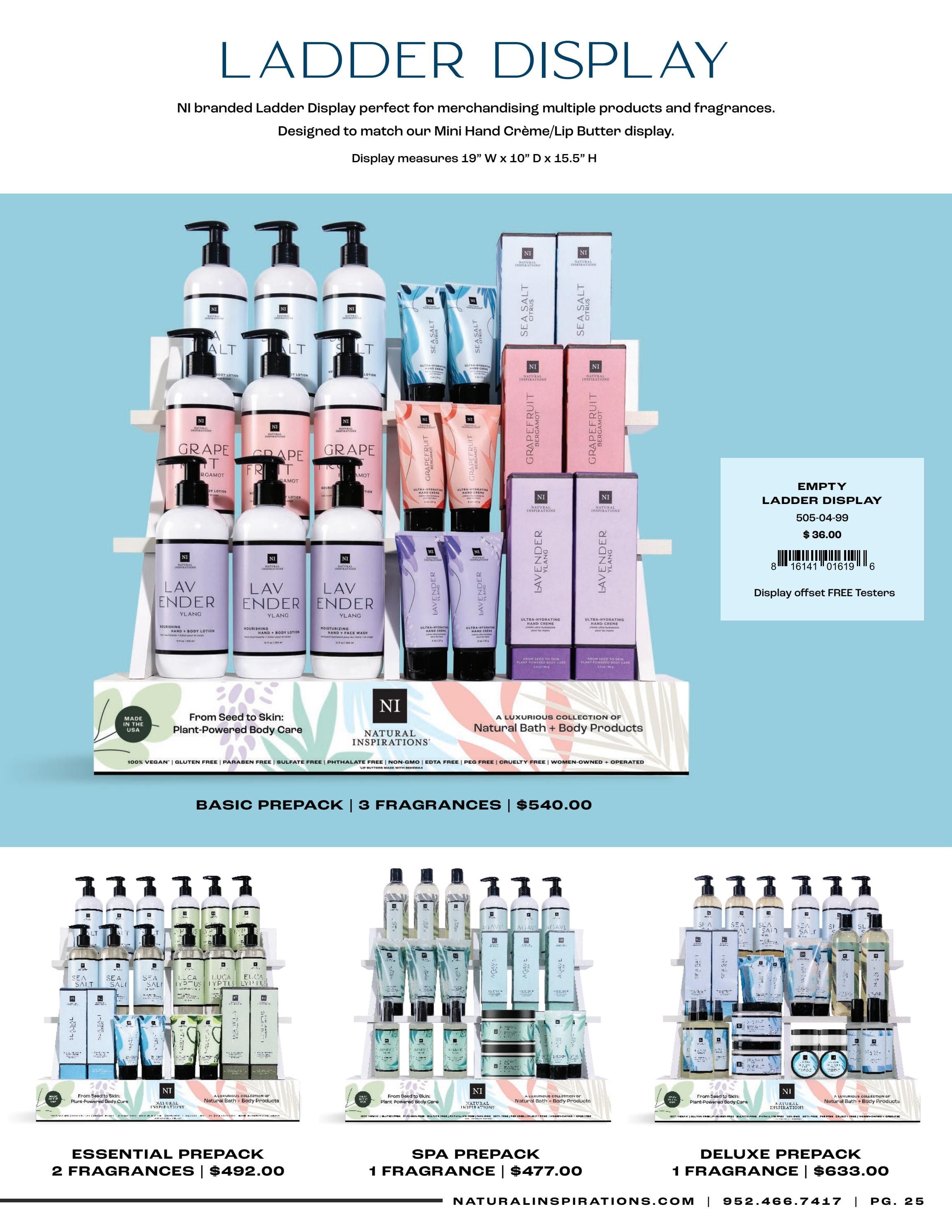 Natural Inspirations Natural Bath and Body Catalog Weekly Ad January 1 - December 31, 2026