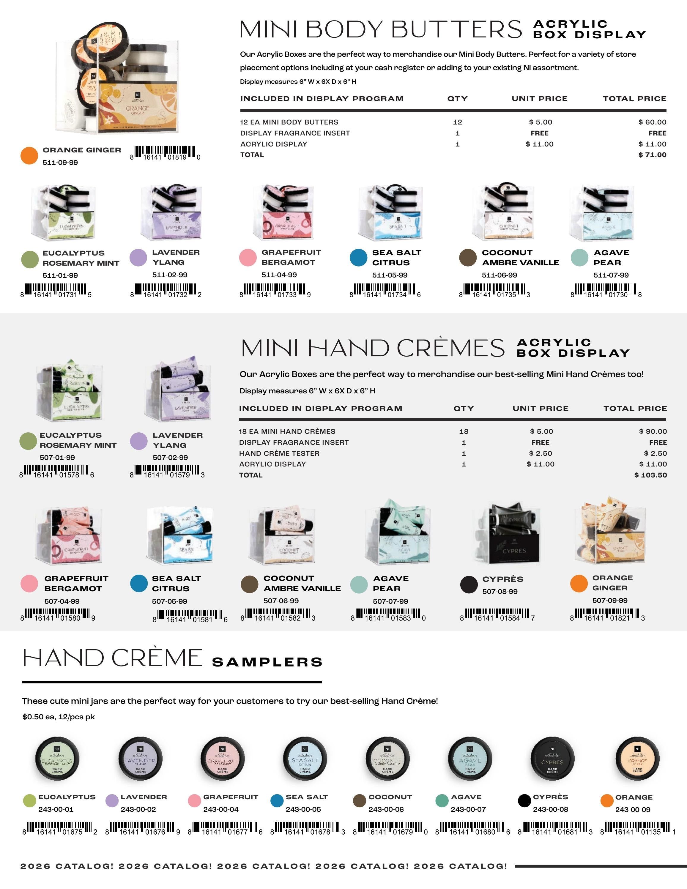 Natural Inspirations Natural Bath and Body Catalog Weekly Ad January 1 - December 31, 2026