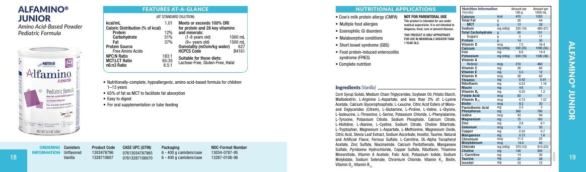 Nestlé Health Science Nutrition Products Catalog Weekly Ad January 1 - December 31, 2026