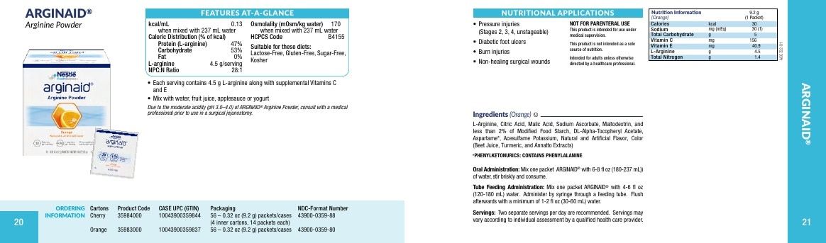 Nestlé Health Science Nutrition Products Catalog Weekly Ad January 1 - December 31, 2026