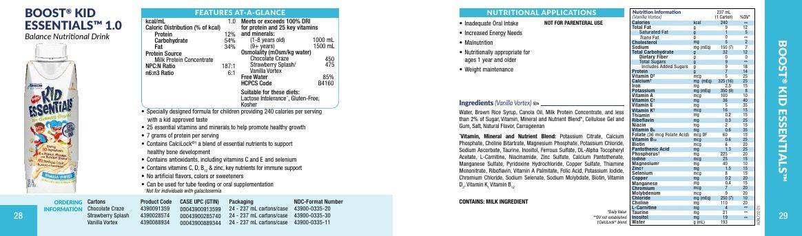 Nestlé Health Science Nutrition Products Catalog Weekly Ad January 1 - December 31, 2026
