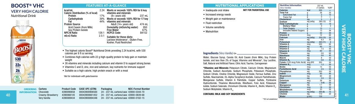 Nestlé Health Science Nutrition Products Catalog Weekly Ad January 1 - December 31, 2026