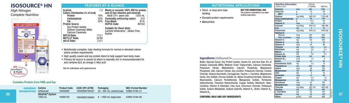 Nestlé Health Science Nutrition Products Catalog Weekly Ad January 1 - December 31, 2026