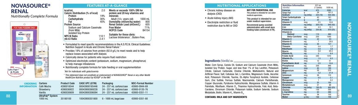 Nestlé Health Science Nutrition Products Catalog Weekly Ad January 1 - December 31, 2026