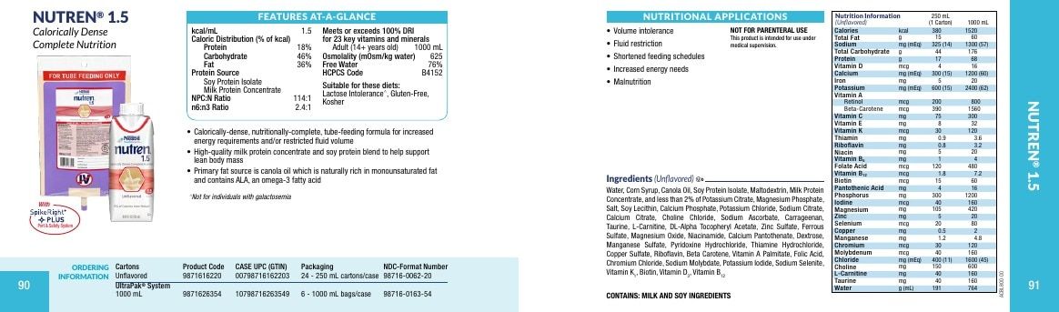 Nestlé Health Science Nutrition Products Catalog Weekly Ad January 1 - December 31, 2026