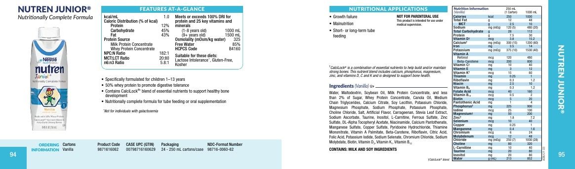 Nestlé Health Science Nutrition Products Catalog Weekly Ad January 1 - December 31, 2026