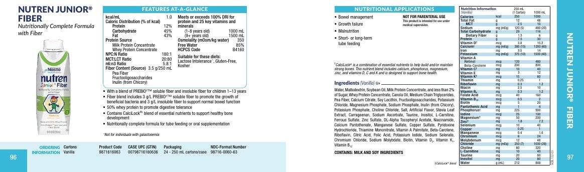 Nestlé Health Science Nutrition Products Catalog Weekly Ad January 1 - December 31, 2026