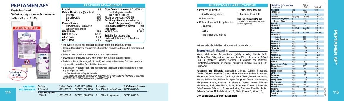 Nestlé Health Science Nutrition Products Catalog Weekly Ad January 1 - December 31, 2026