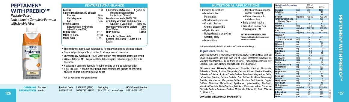 Nestlé Health Science Nutrition Products Catalog Weekly Ad January 1 - December 31, 2026