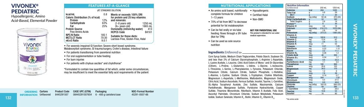 Nestlé Health Science Nutrition Products Catalog Weekly Ad January 1 - December 31, 2026