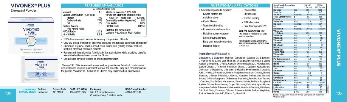 Nestlé Health Science Nutrition Products Catalog Weekly Ad January 1 - December 31, 2026