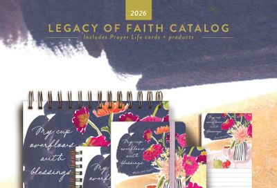 Legacy of Faith Faith Gifts and Cards Catalog Weekly Ad January 1 - December 31, 2026