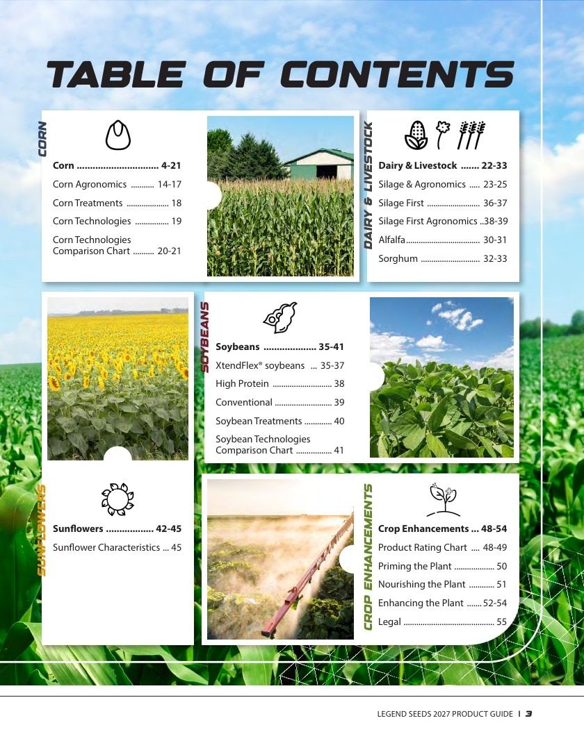 Legend Seeds Seed Product Guide Weekly Ad August 1, 2026 - December 31, 2027