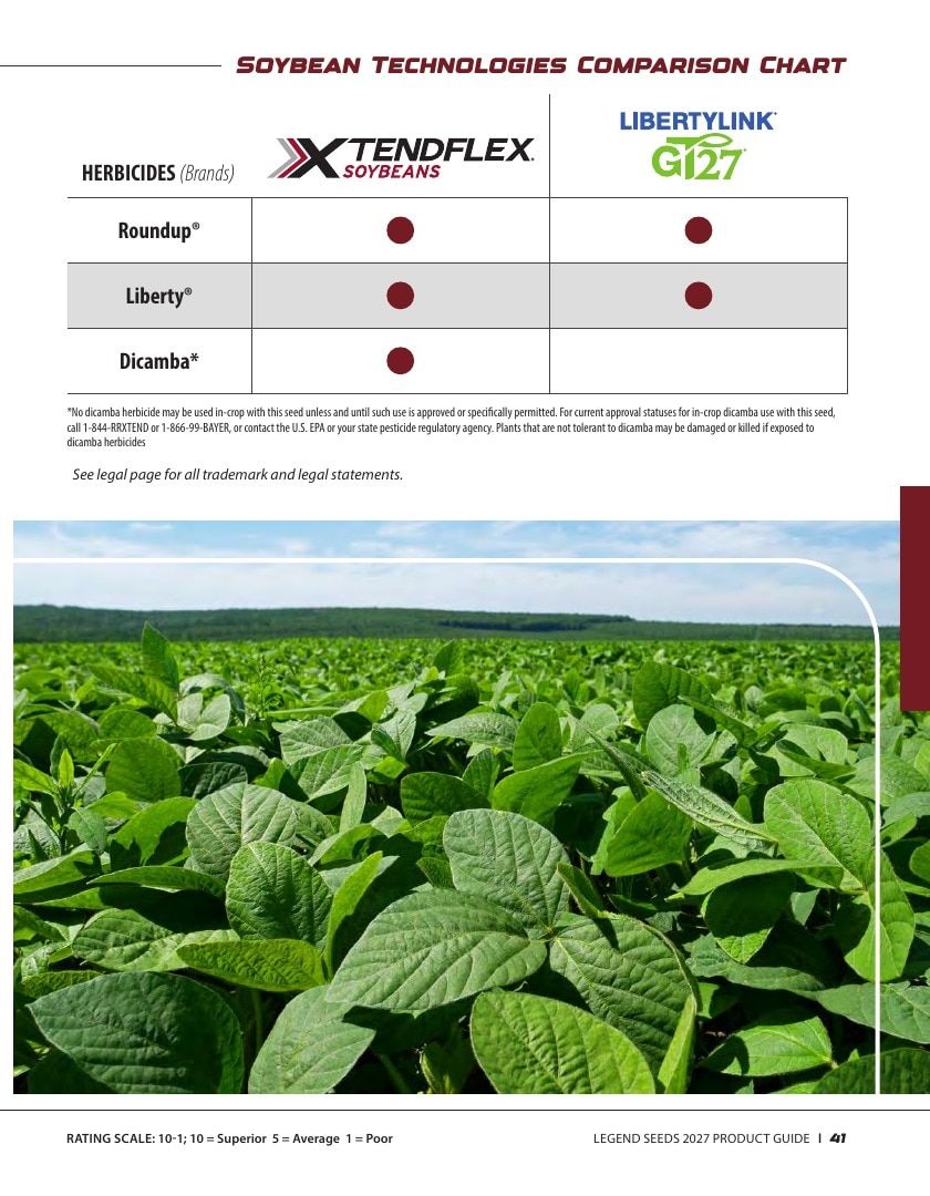 Legend Seeds Seed Product Guide Weekly Ad August 1, 2026 - December 31, 2027