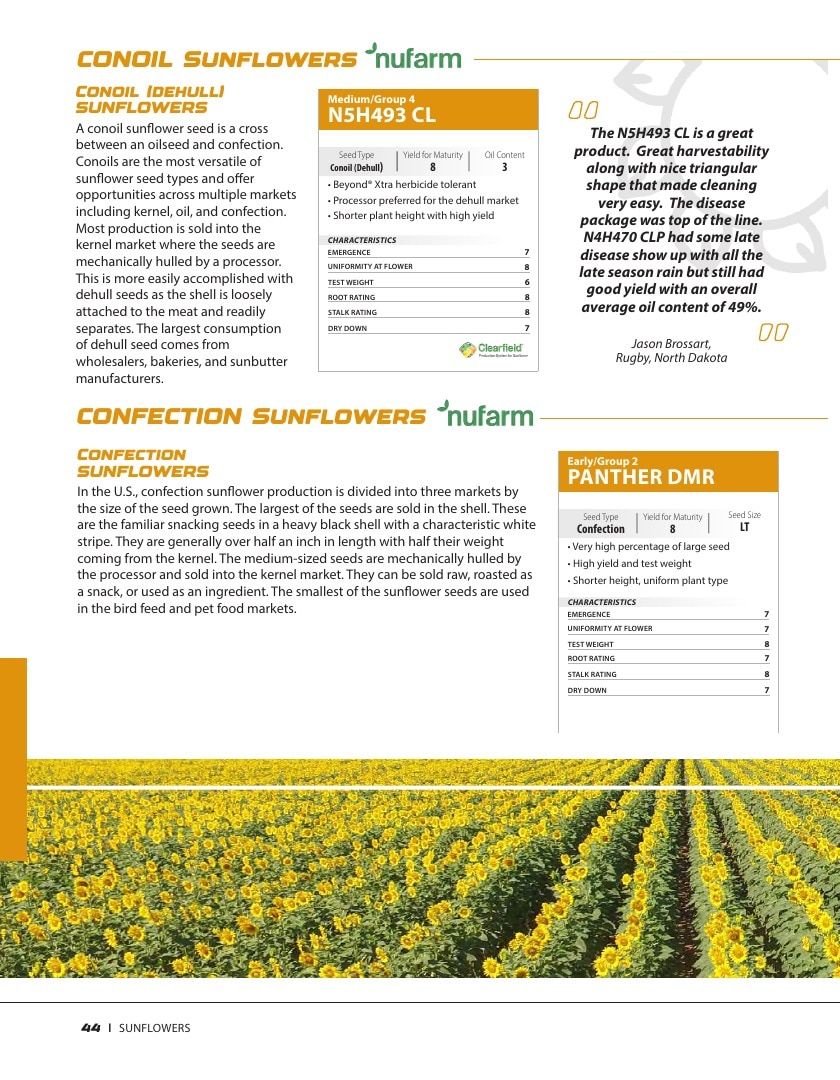 Legend Seeds Seed Product Guide Weekly Ad August 1, 2026 - December 31, 2027