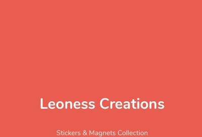 Leoness Creations Stickers and Magnets Catalog Weekly Ad January 1 - December 31, 2026
