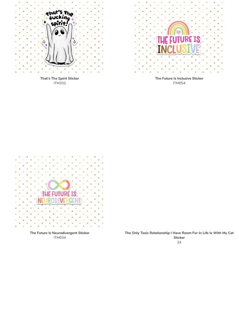Leoness Creations Stickers and Magnets Catalog Weekly Ad January 1 - December 31, 2026