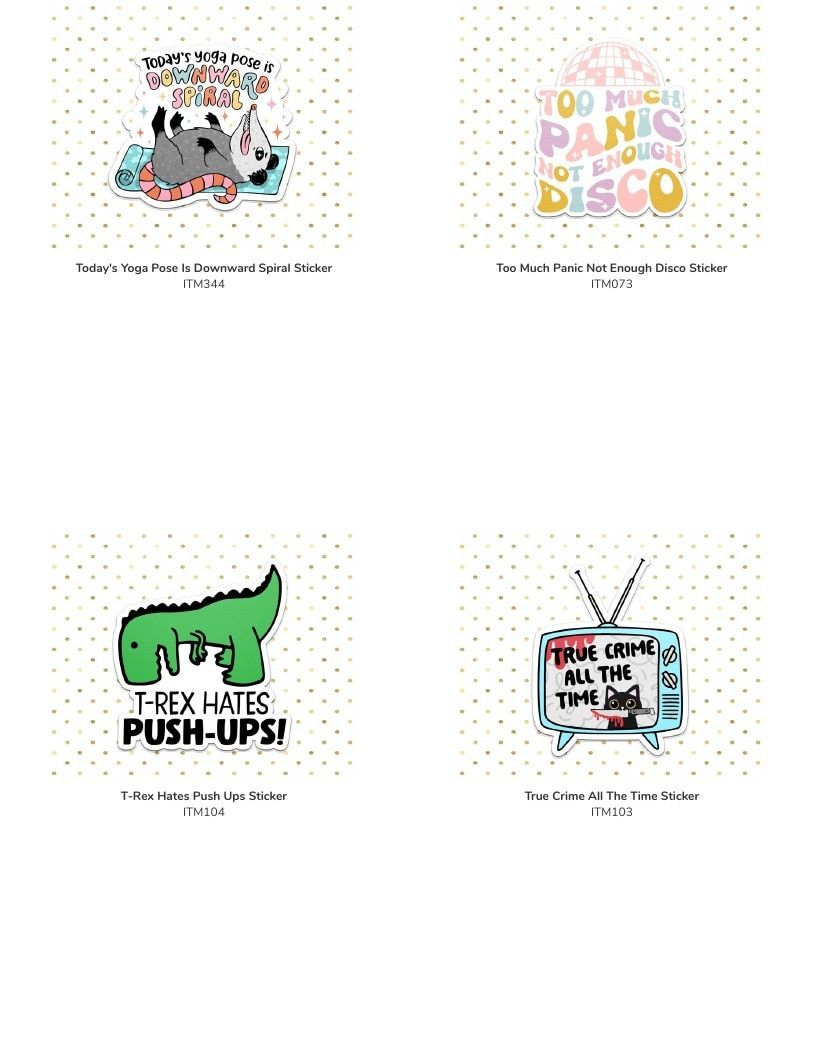 Leoness Creations Stickers and Magnets Catalog Weekly Ad January 1 - December 31, 2026