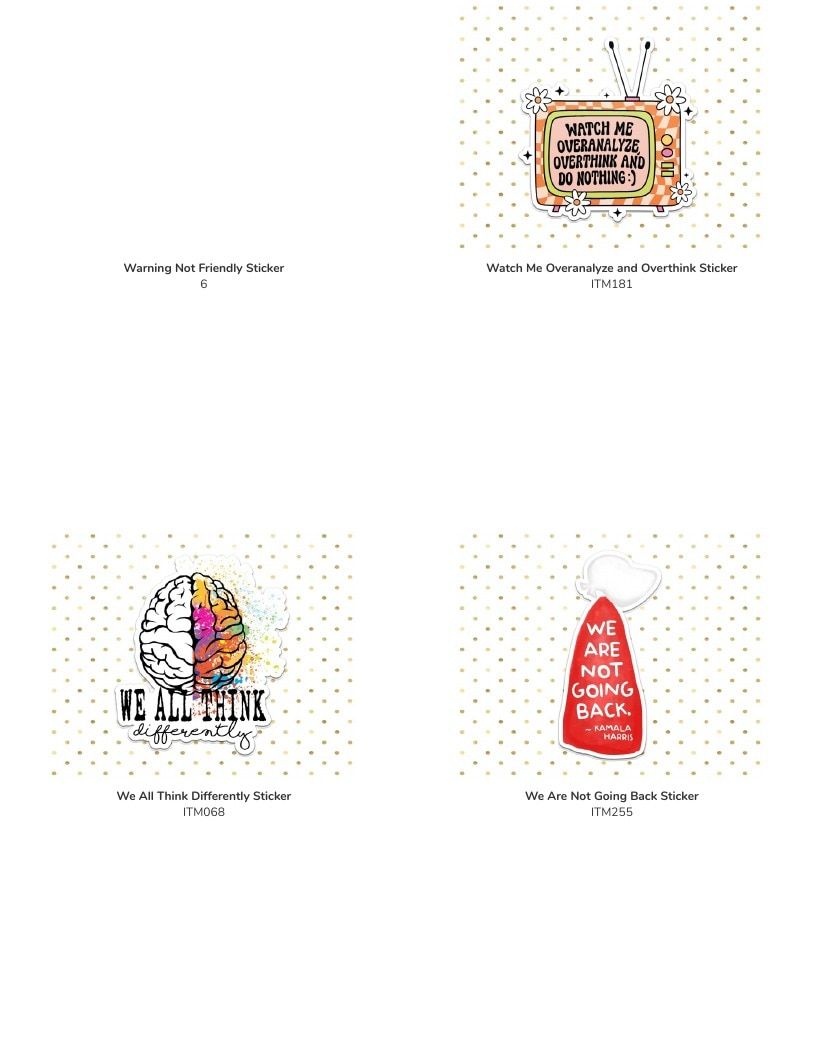 Leoness Creations Stickers and Magnets Catalog Weekly Ad January 1 - December 31, 2026