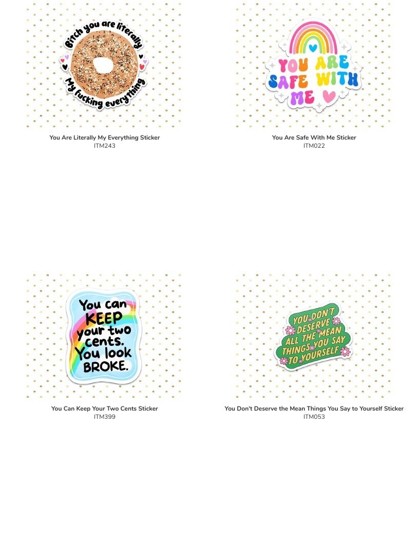 Leoness Creations Stickers and Magnets Catalog Weekly Ad January 1 - December 31, 2026
