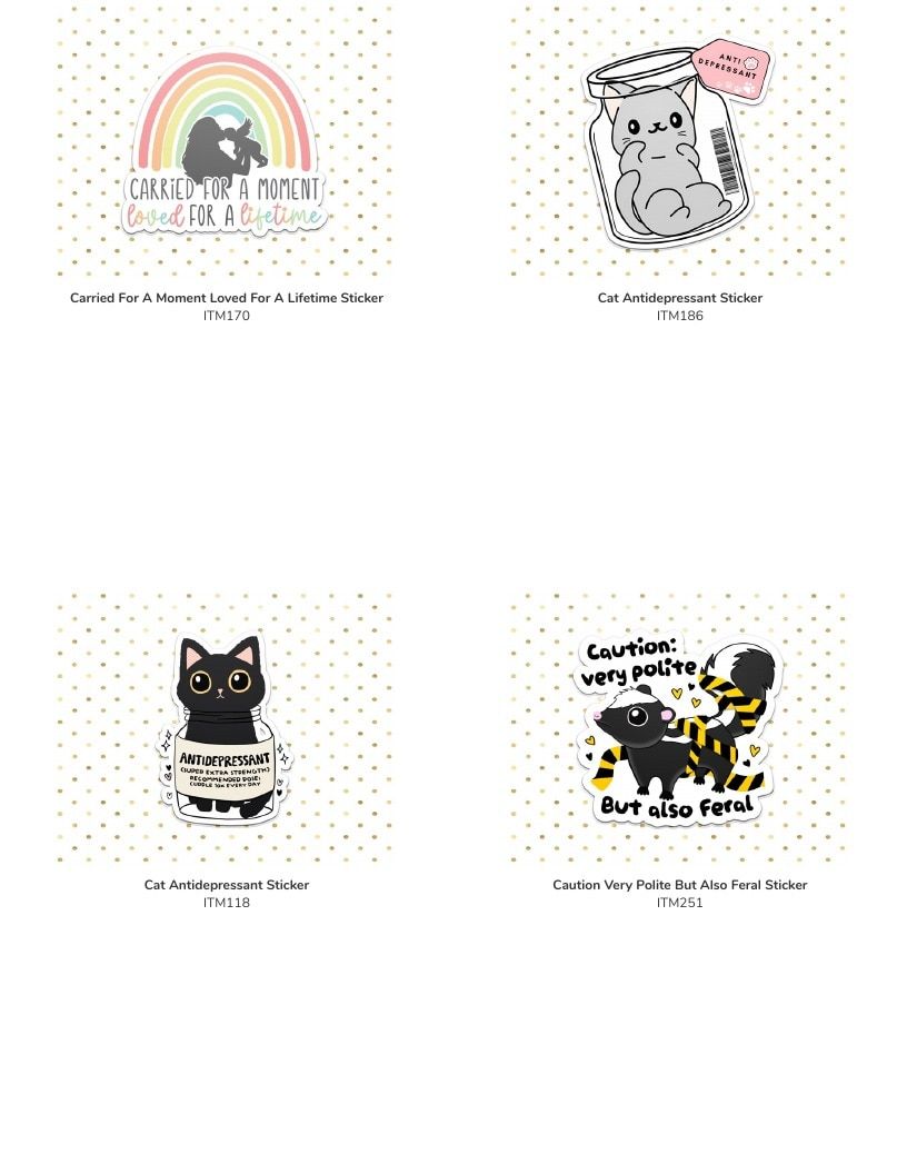 Leoness Creations Stickers and Magnets Catalog Weekly Ad January 1 - December 31, 2026