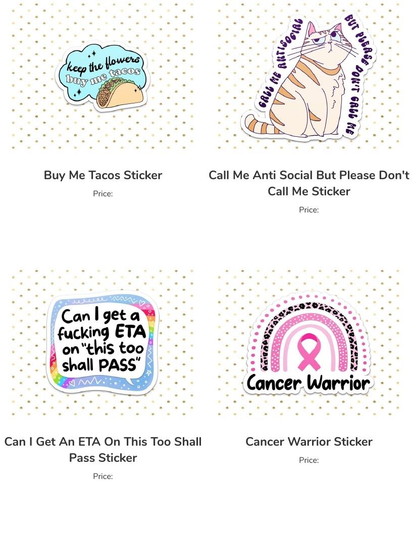 Leoness Creations Stickers and Magnets Catalog Weekly Ad January 1 - December 31, 2026