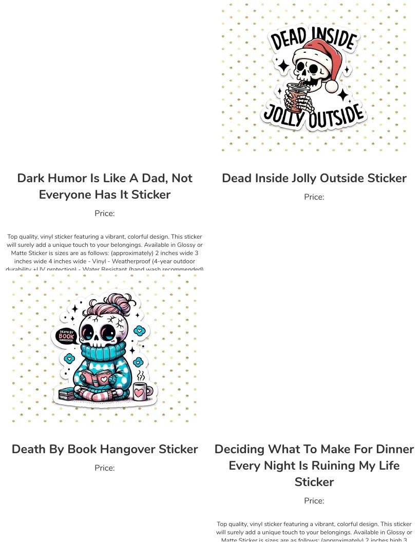 Leoness Creations Stickers and Magnets Catalog Weekly Ad January 1 - December 31, 2026