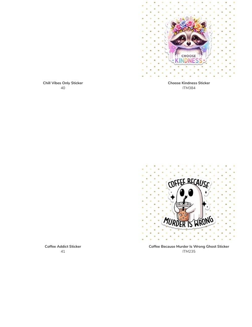 Leoness Creations Stickers and Magnets Catalog Weekly Ad January 1 - December 31, 2026