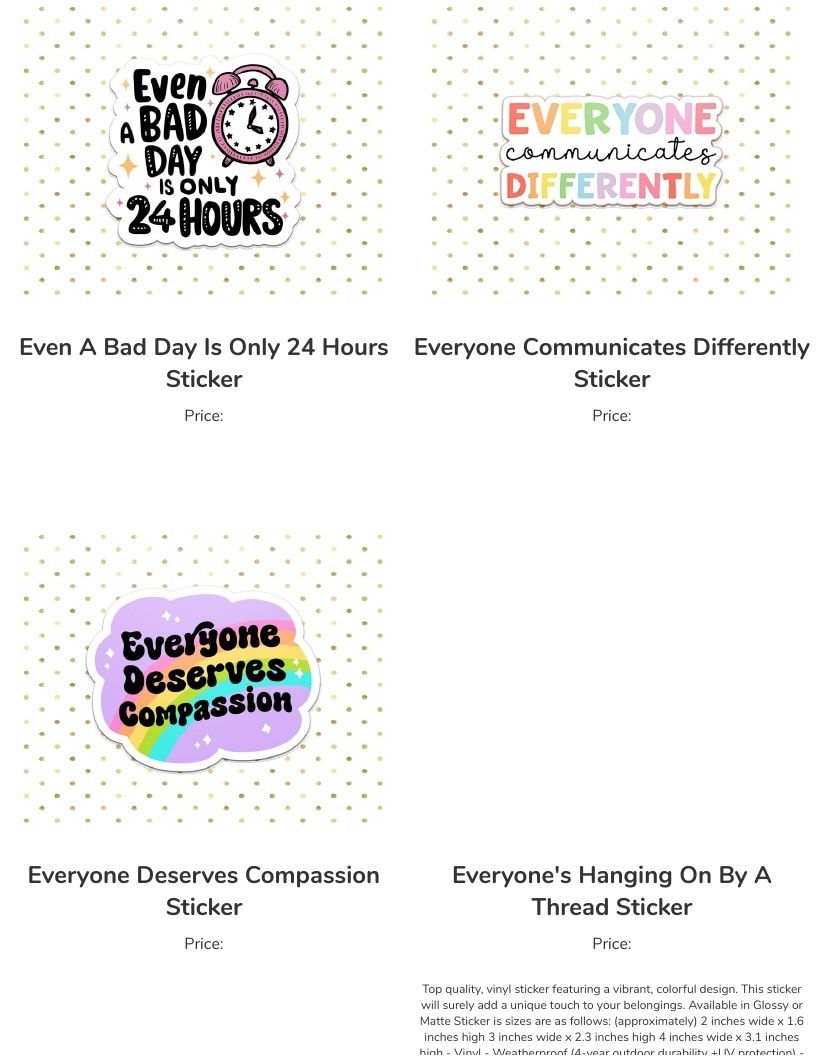 Leoness Creations Stickers and Magnets Catalog Weekly Ad January 1 - December 31, 2026