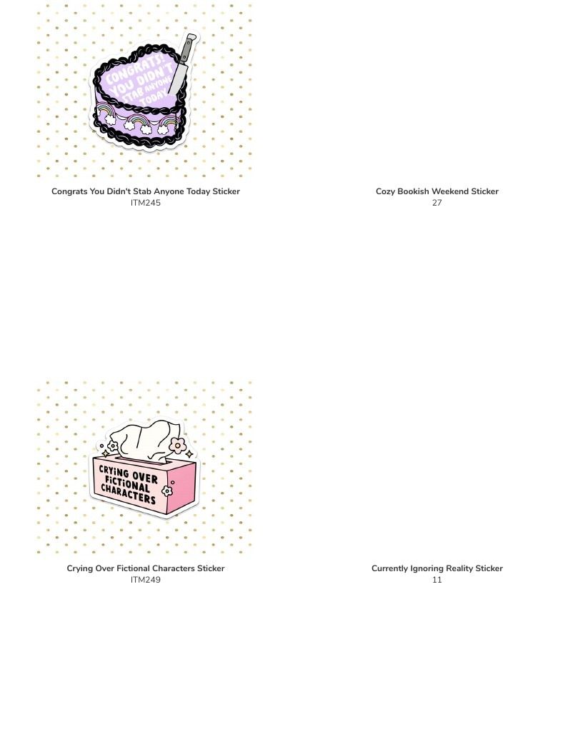 Leoness Creations Stickers and Magnets Catalog Weekly Ad January 1 - December 31, 2026