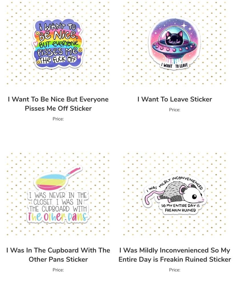 Leoness Creations Stickers and Magnets Catalog Weekly Ad January 1 - December 31, 2026