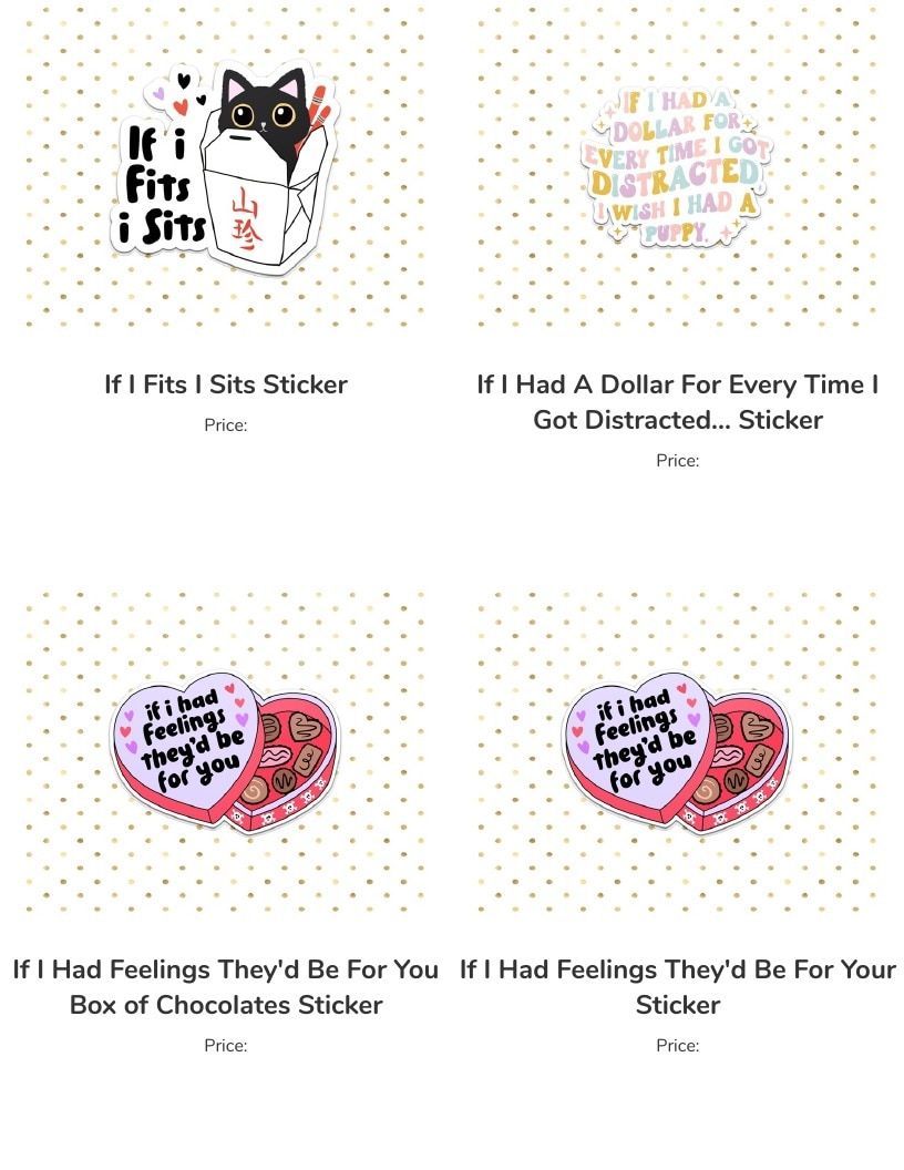 Leoness Creations Stickers and Magnets Catalog Weekly Ad January 1 - December 31, 2026