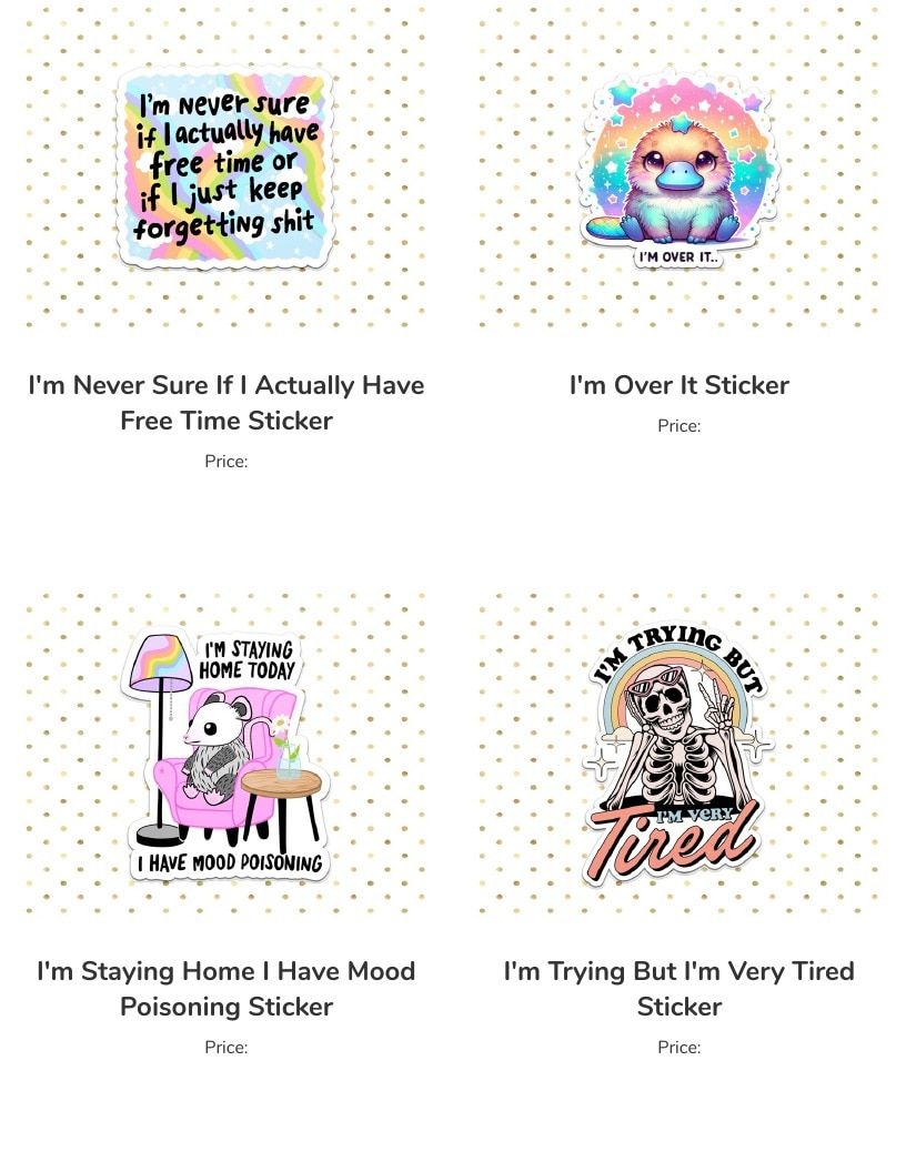 Leoness Creations Stickers and Magnets Catalog Weekly Ad January 1 - December 31, 2026