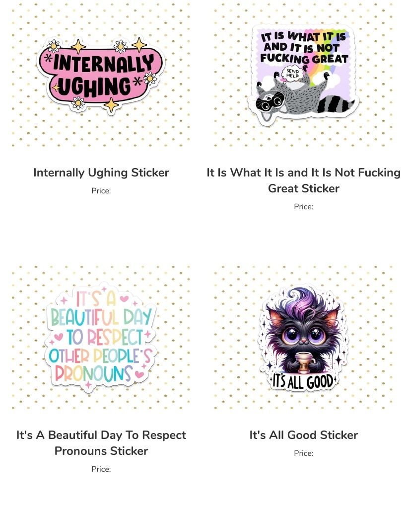 Leoness Creations Stickers and Magnets Catalog Weekly Ad January 1 - December 31, 2026