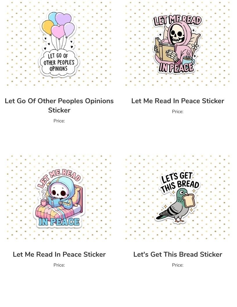 Leoness Creations Stickers and Magnets Catalog Weekly Ad January 1 - December 31, 2026