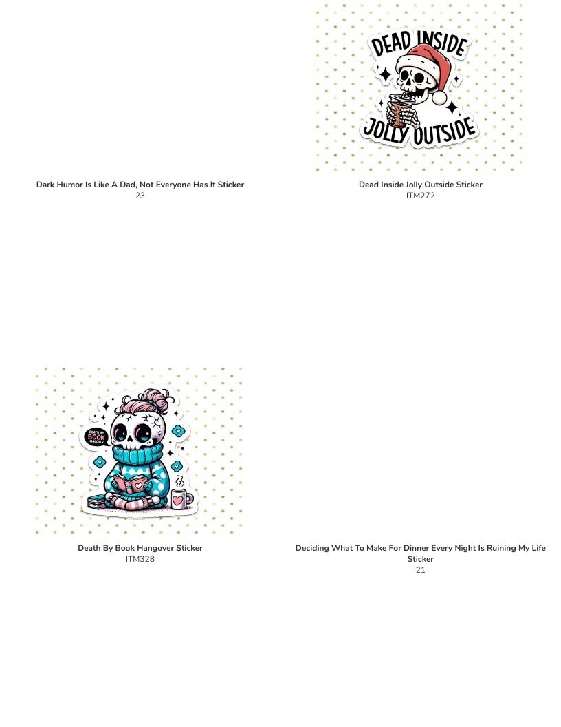 Leoness Creations Stickers and Magnets Catalog Weekly Ad January 1 - December 31, 2026