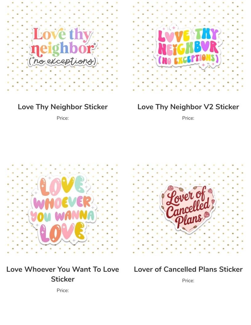 Leoness Creations Stickers and Magnets Catalog Weekly Ad January 1 - December 31, 2026