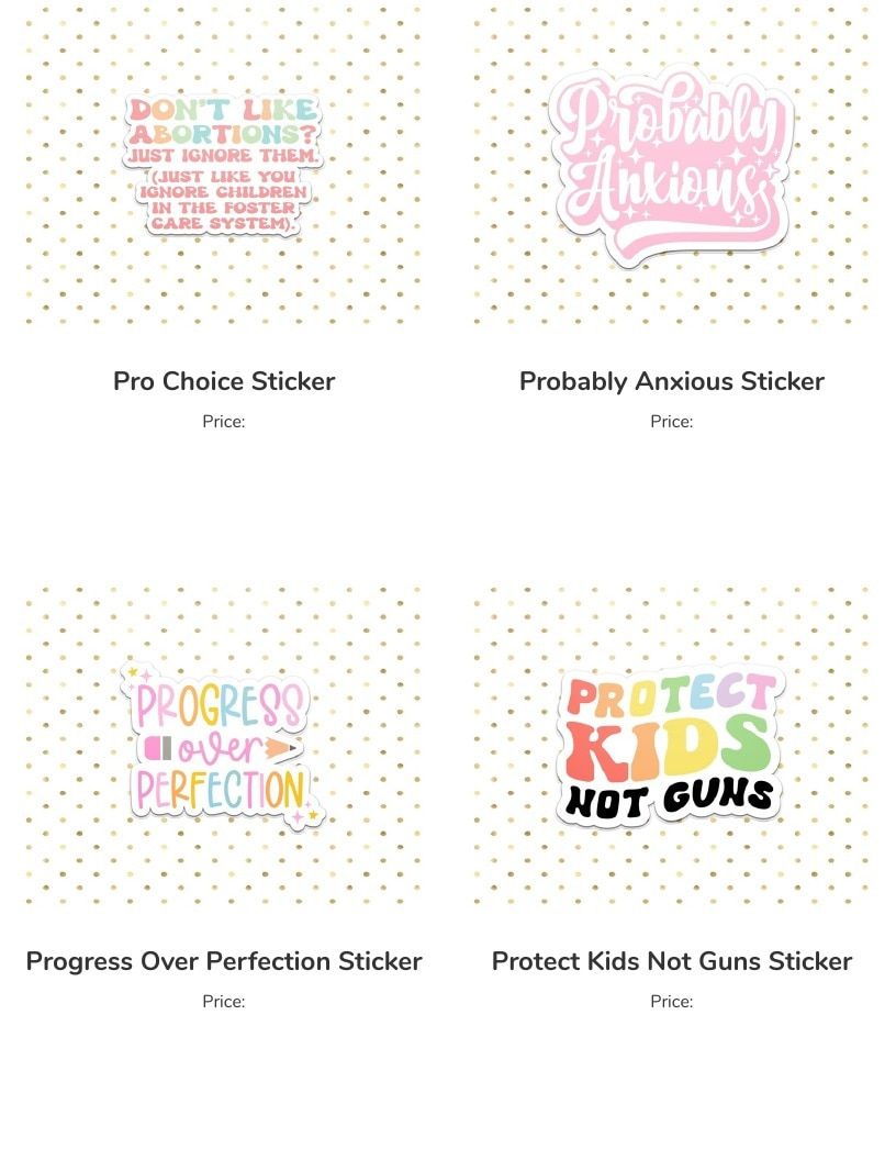 Leoness Creations Stickers and Magnets Catalog Weekly Ad January 1 - December 31, 2026