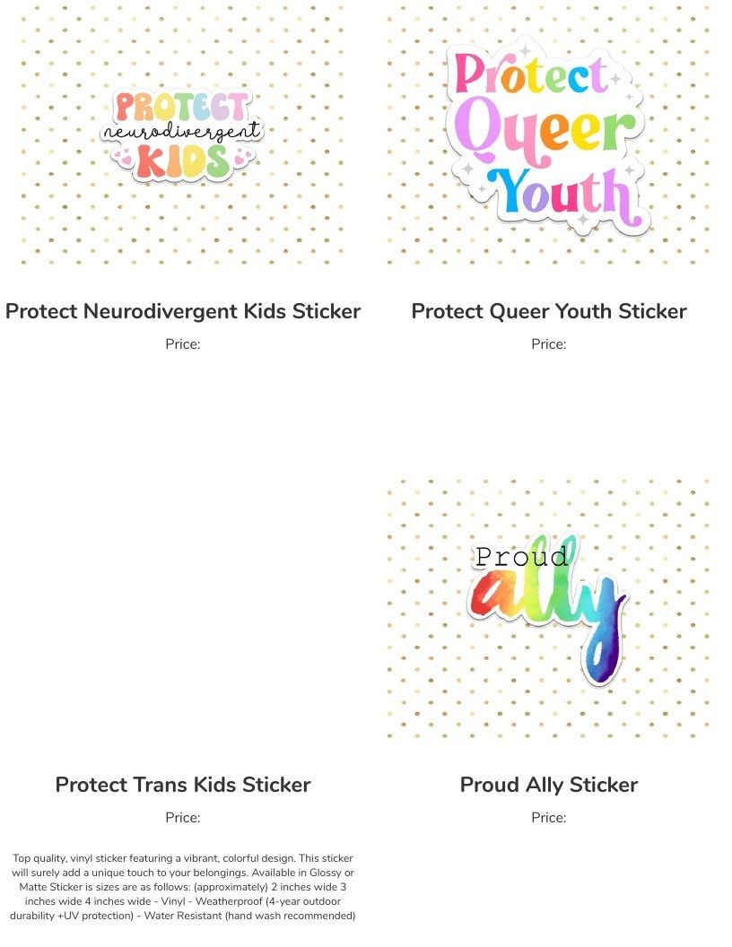 Leoness Creations Stickers and Magnets Catalog Weekly Ad January 1 - December 31, 2026