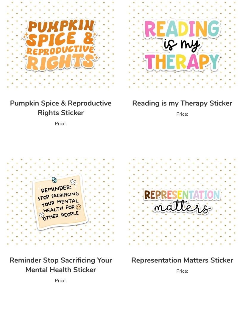 Leoness Creations Stickers and Magnets Catalog Weekly Ad January 1 - December 31, 2026