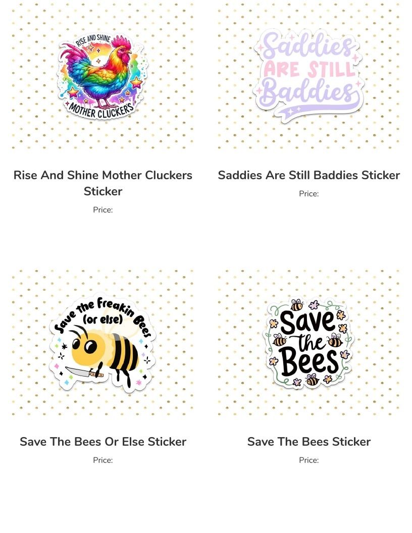 Leoness Creations Stickers and Magnets Catalog Weekly Ad January 1 - December 31, 2026