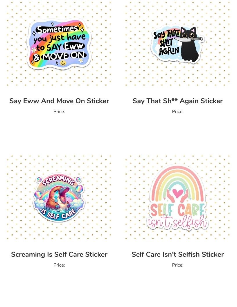 Leoness Creations Stickers and Magnets Catalog Weekly Ad January 1 - December 31, 2026