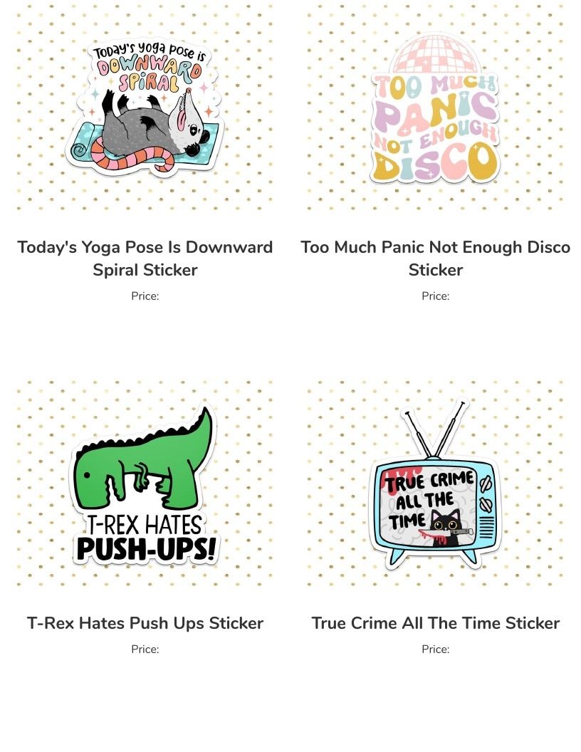 Leoness Creations Stickers and Magnets Catalog Weekly Ad January 1 - December 31, 2026