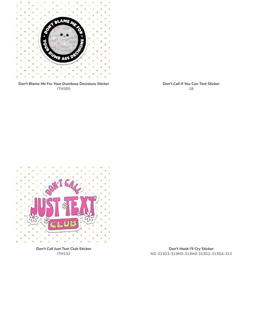 Leoness Creations Stickers and Magnets Catalog Weekly Ad January 1 - December 31, 2026