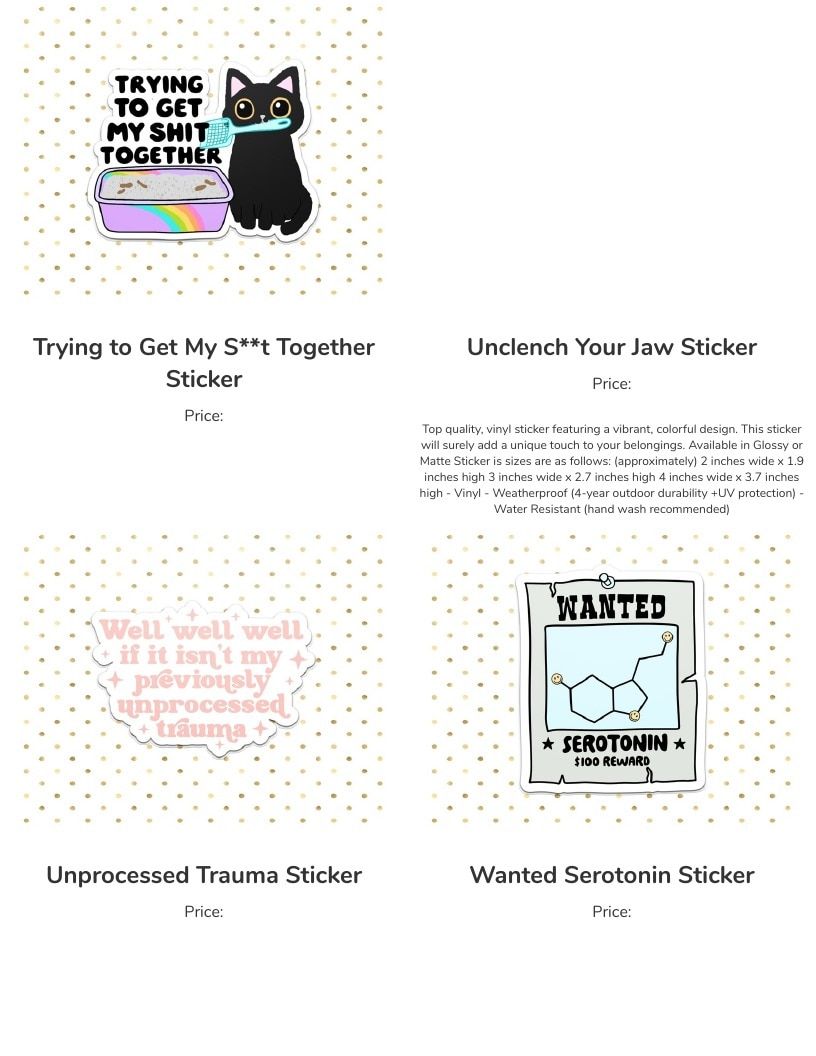 Leoness Creations Stickers and Magnets Catalog Weekly Ad January 1 - December 31, 2026