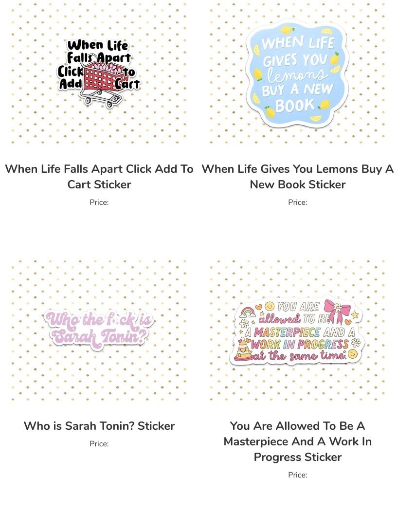 Leoness Creations Stickers and Magnets Catalog Weekly Ad January 1 - December 31, 2026