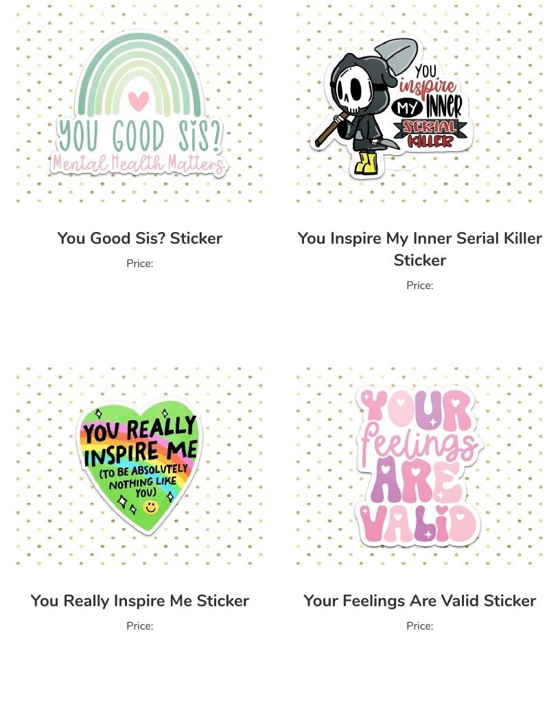 Leoness Creations Stickers and Magnets Catalog Weekly Ad January 1 - December 31, 2026